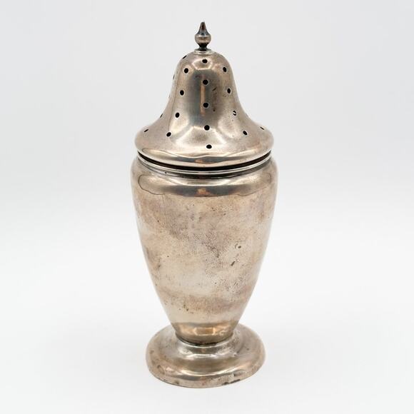 P.H. Locklin & Sons Sterling Silver Sugar Shaker Muffineer Traditional Antique - Picture 10 of 13